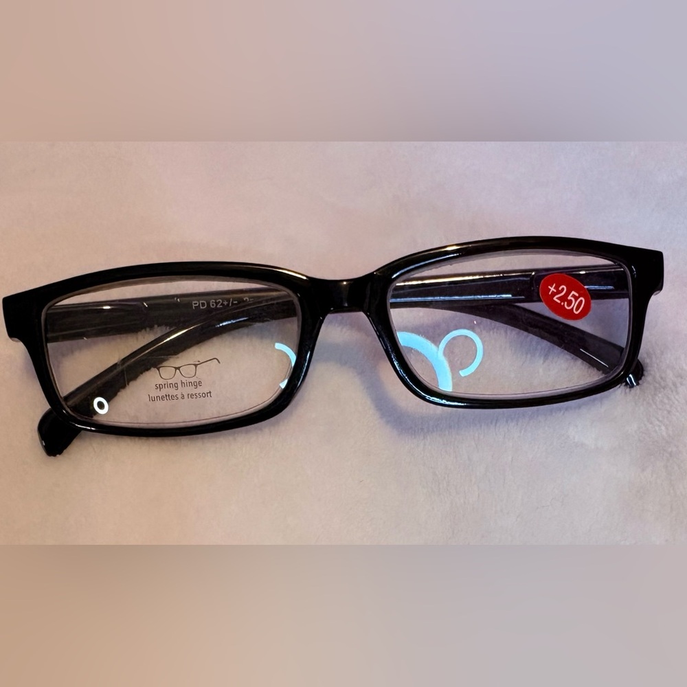 Black Rectangular Eyeglasses